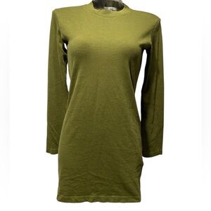 Cotton Citizen Tokyo Long Sleeve Mini Dress